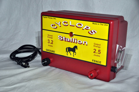 cyclops stallion electric fence charger energizer