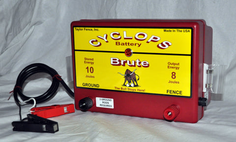 Brute Solar fence charger from Cyclops electric fencing