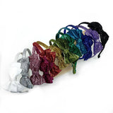Glitter Bow Headband, Purple