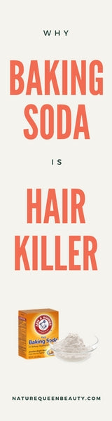 Baking soda is hair killer