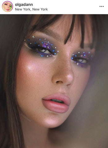 Best Glitter Eye Makeup Looks Party Makeup Ideas Best Instagram Accounts to Follow 