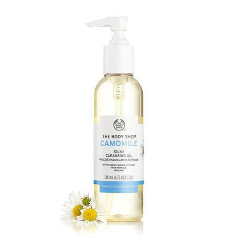 Body Shop Camomile Cleanser Oil - Winter-proof your Skin - skincare - makeup 
