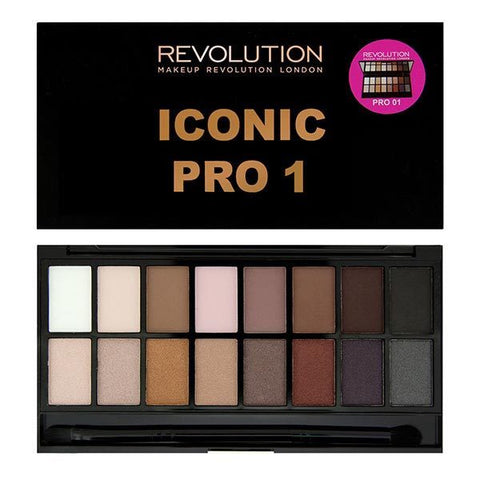 Makeup Revolution Iconic Pro 1 Palette Best Bronze Burgundy