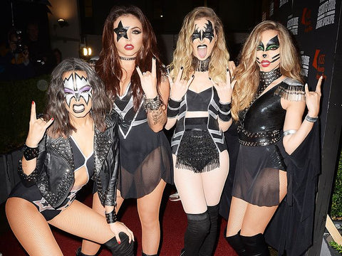 Little Mix as Kiss Good Halloween Group Costumes
