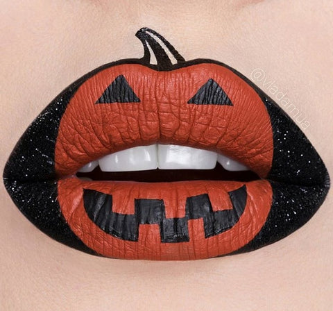 Halloween Lip Art - Slapp Makeup Ideas