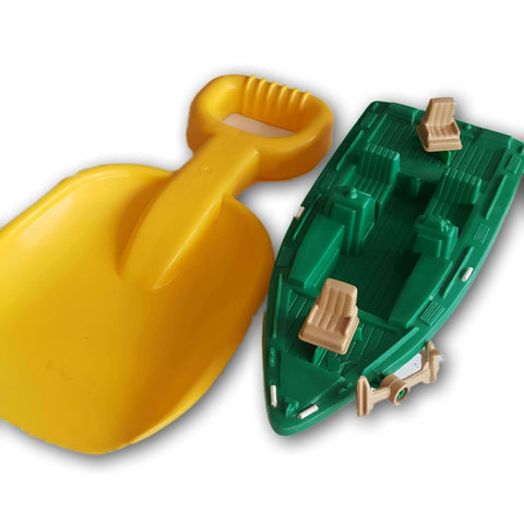 Large Shovel With Boat For Water Play