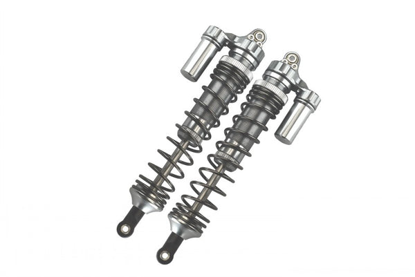 135mm Aluminum Front L-Shape Spring Damper #85076-4 GPM RACING Traxxas Unlimited Desert Racer 4X4 - 2Pc Set Silver 