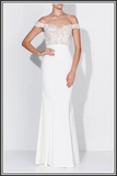 Love Honor Elana Dress Ivory / Nude