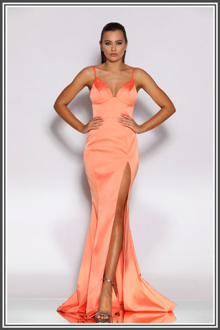 Dolce Gown - Coral