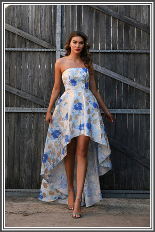 Jadore Lily Dress in Blue