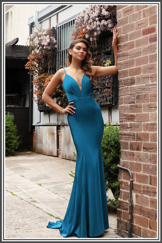 Jadore Tia Dress in Teal