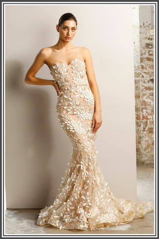 Jadore Keeva Gown Champagne