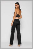 Margarete Jumpsuit - Black Lace