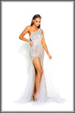 Portia and Scarlett Kayla Gown - Silver Crystal