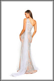 Portia and Scarlett Kayla Gown - Silver Crystal