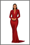 Cora Red Prom Dress