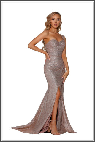 Rosaria Gown - Rose Gold