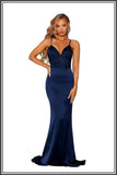 Portia and Scarlett Aria Gown - Navy