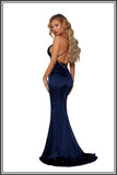 Portia and Scarlett Aria Gown - Navy