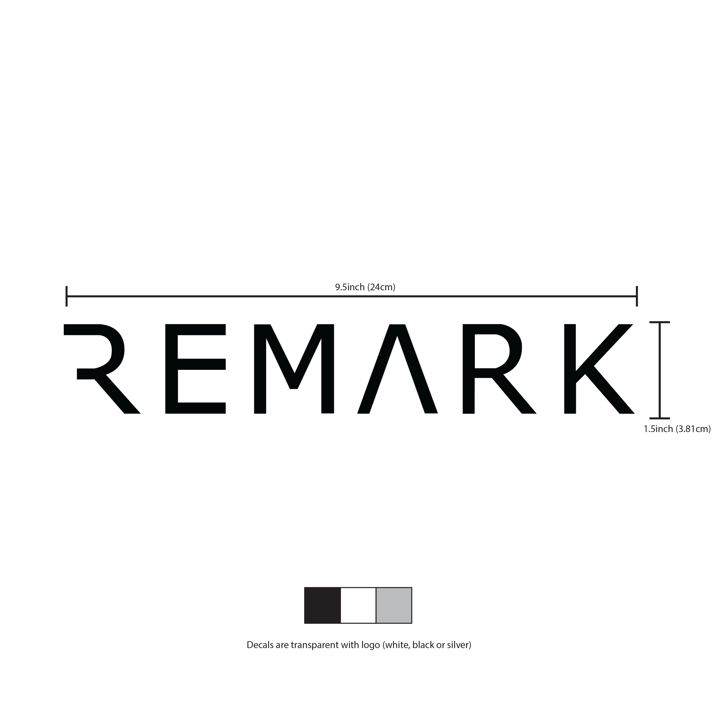Rommelig buffet Het hotel REMARK Logo Decals | REMARK USA