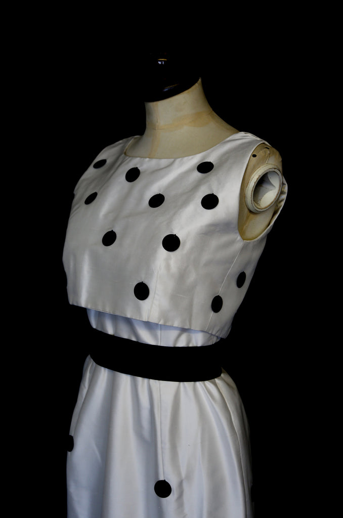 alexandra king polkadot dress