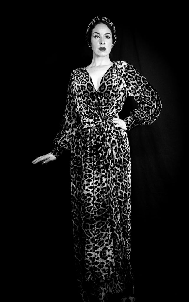 alexandra king leopard boulevard dress 