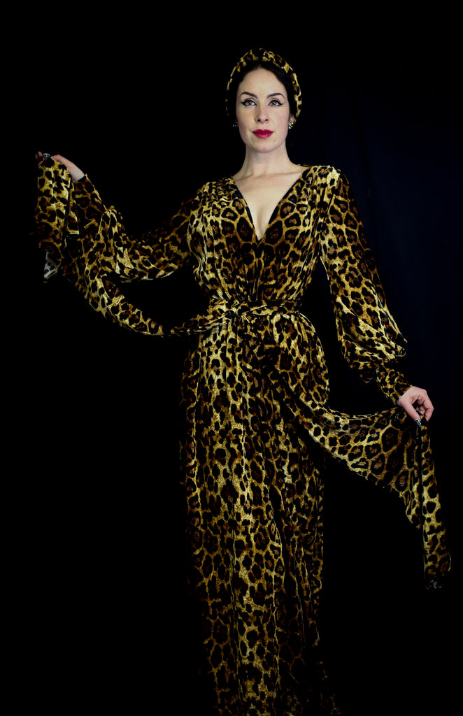 alexandra king leopard boulevard dress 