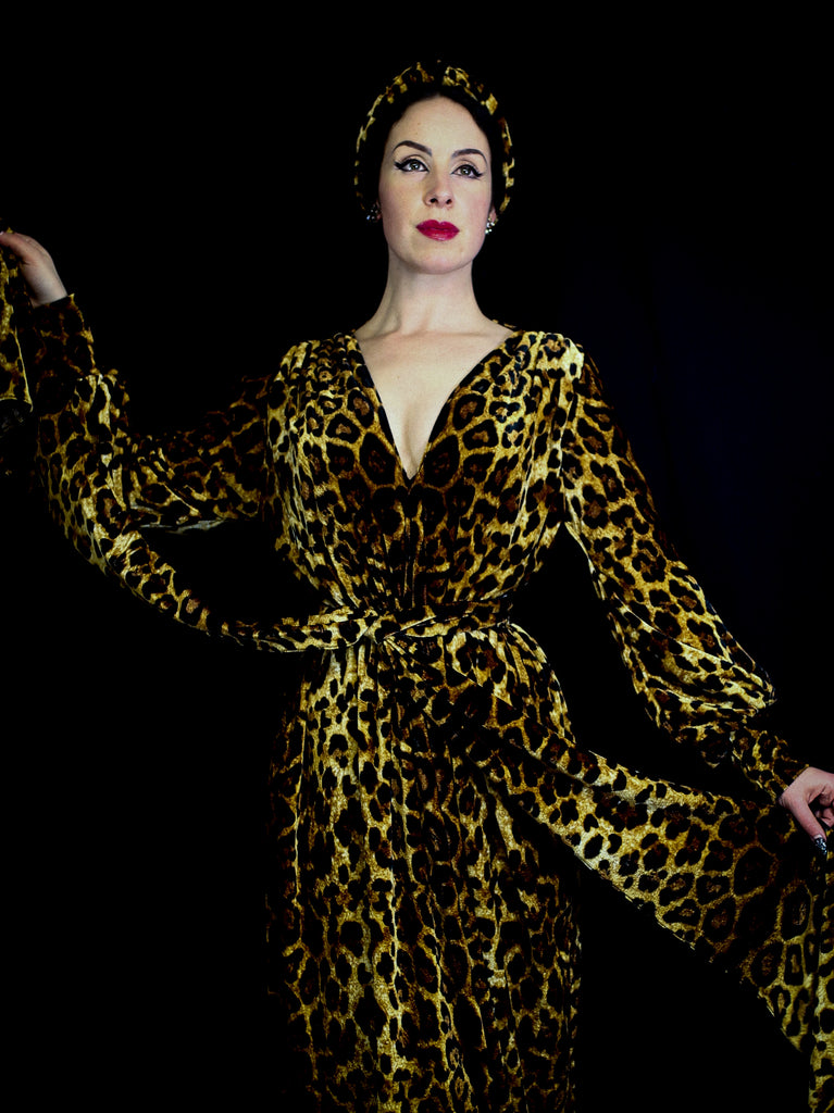 alexandra king leopard boulevard dress 