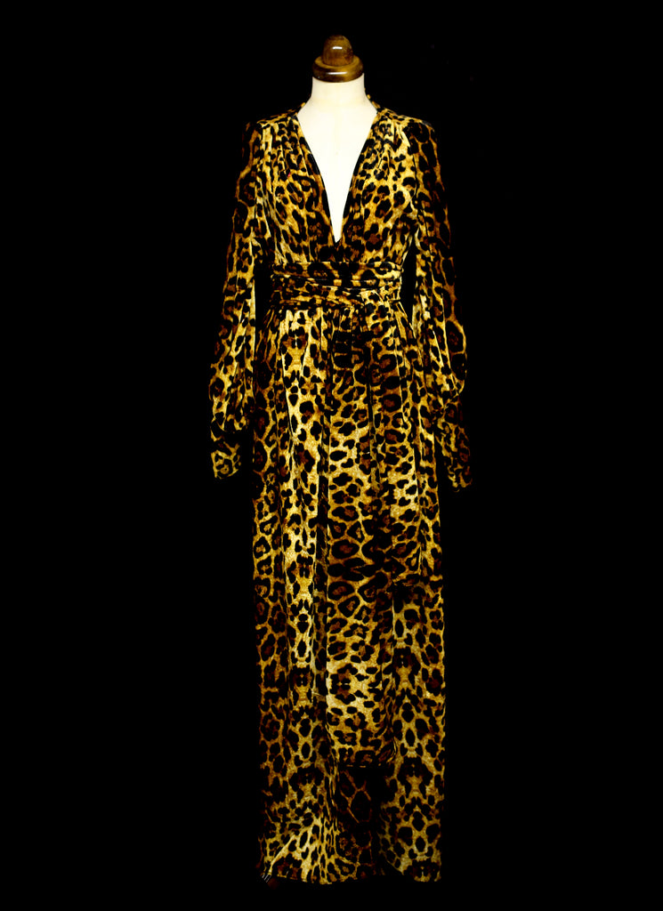 leopard boulevard dress by alexandra king