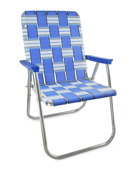 Lawn Chair USA - Blue Sands Aluminum Webbing Chair