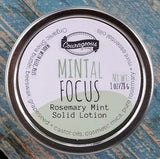 MINTal FOCUS Rosemary Mint Solid Lotion