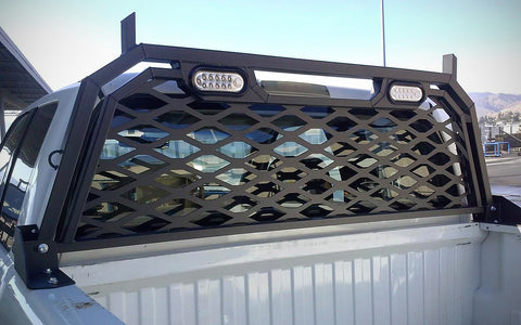 Spyder Industries Headache Rack with CNC Grate Pattern