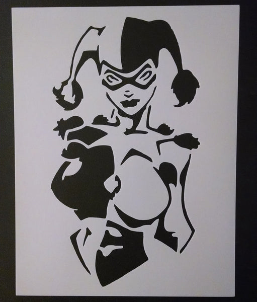 Harley Quinn Stencil My Custom Stencils