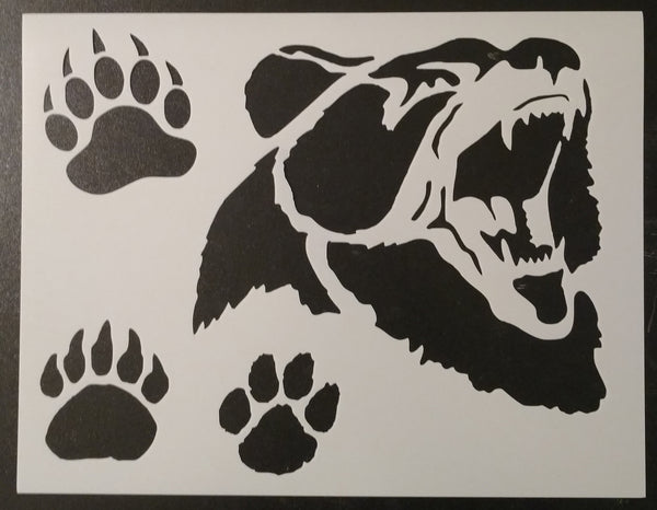 grizzly-bear-face-with-paw-prints-stencil-my-custom-stencils