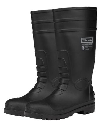 steel toe gumboots