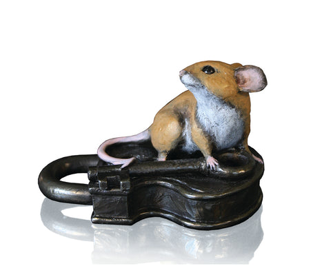 Mouse on Antique Lock