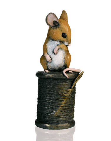 Mouse on Cotton Reel