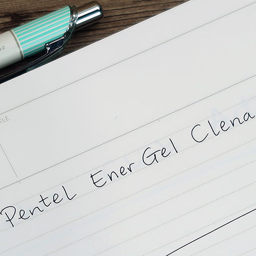 Pen Review Pentel EnerGel Clena