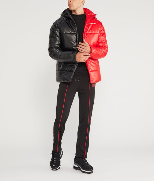 split menace puffer jacket