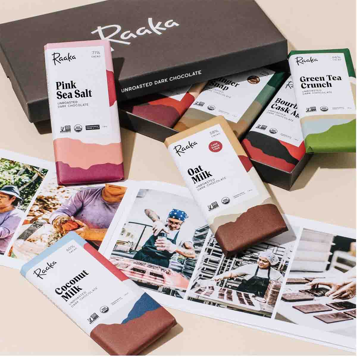 Chocolate Library Gift Box from Raaka