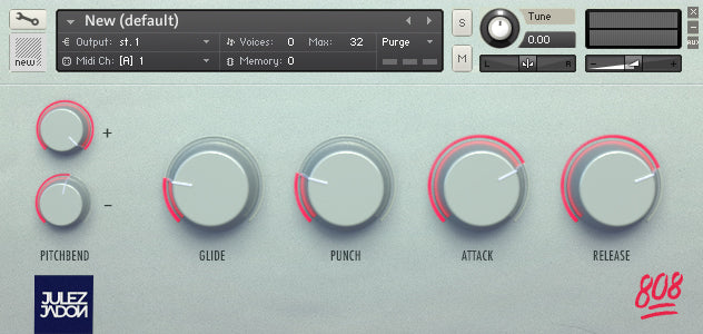 Hot Sauce The 808 Pack Vol. II Interface
