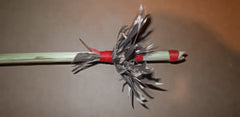Finish feather fletched arrow