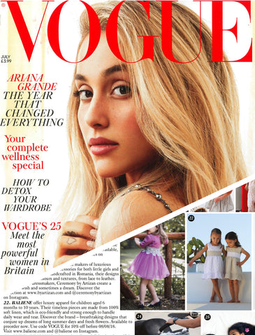 Baliene featured in British Vogue 