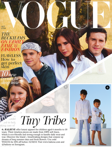 Baliene featured in Vogue