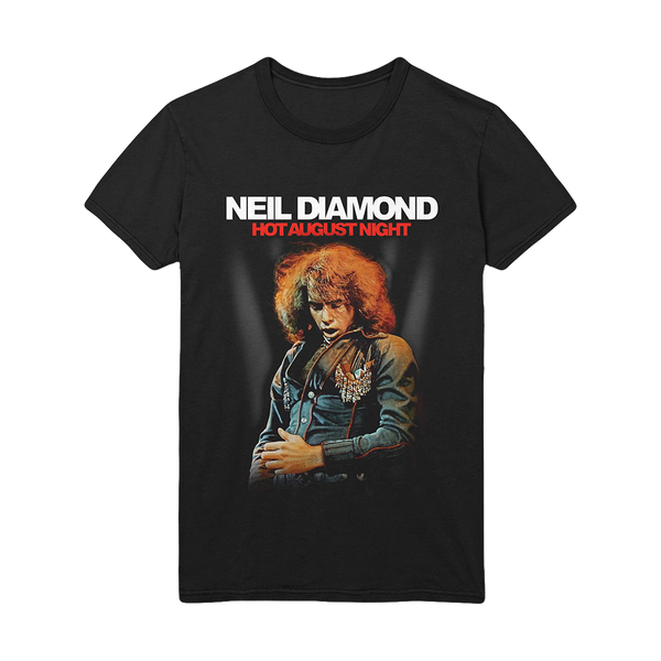 Hot August Night Album Photo TShirt Neil Diamond Official Store