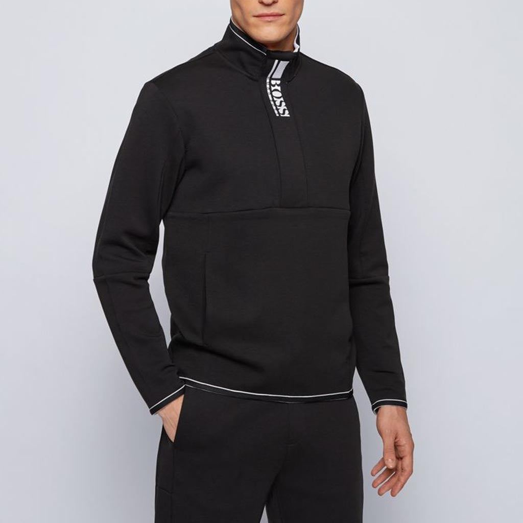 hugo boss quarter zip sweatshirt