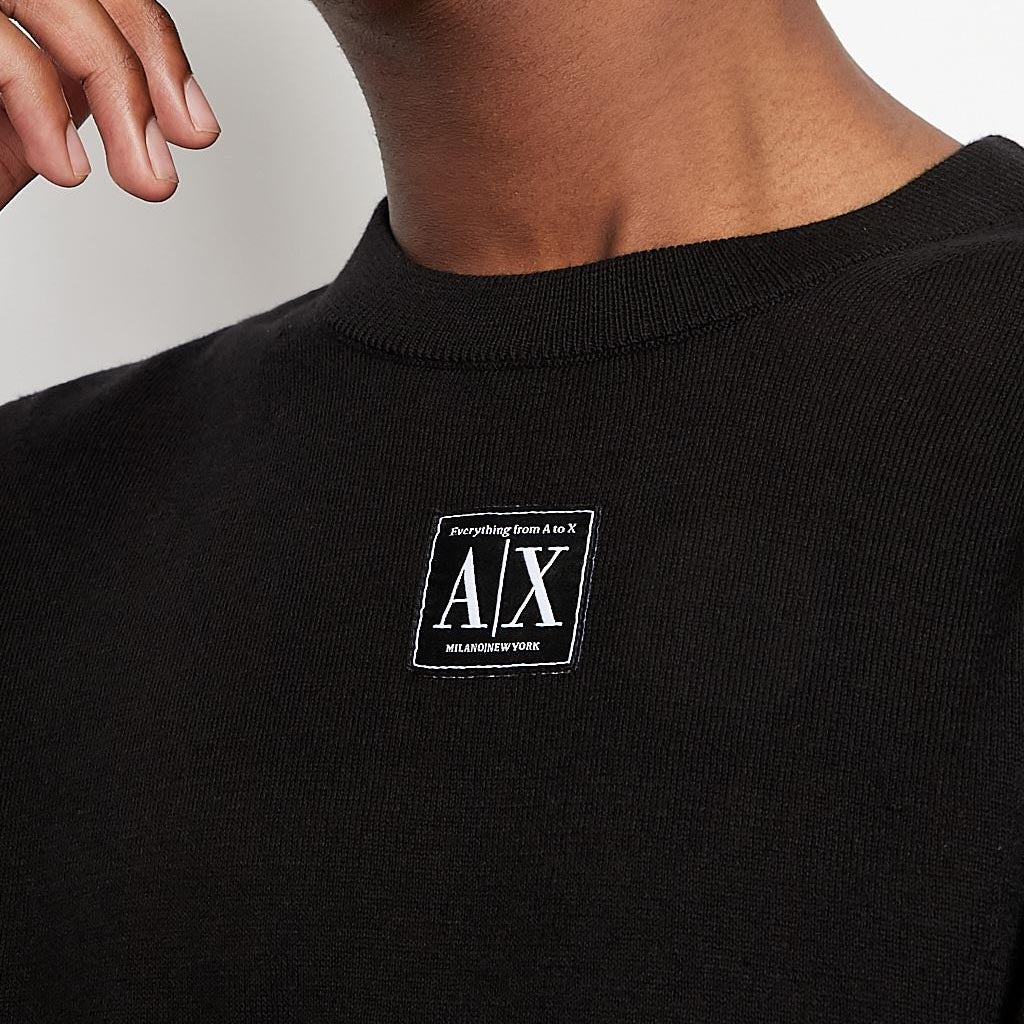 black armani exchange sweater