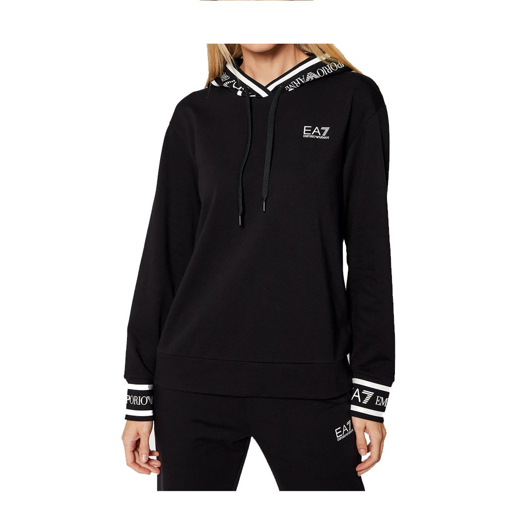 armani tracksuit womens black