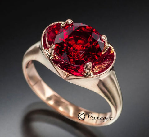 The Crimson Prince Ruby, possibly the nicest ruby we have laid our eyes upon
