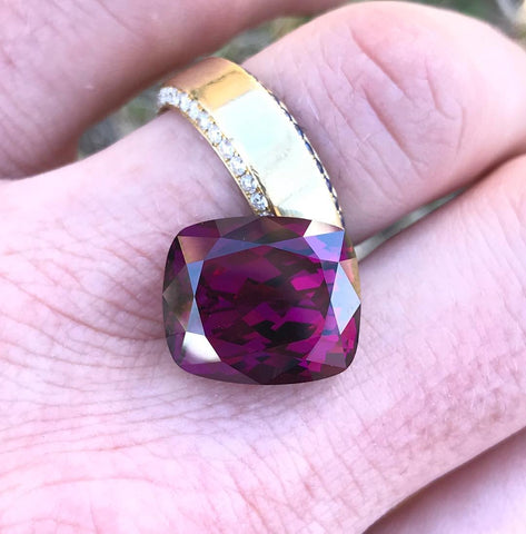 Here is a lovely Purple Garnet from the Gessner Gems Collection